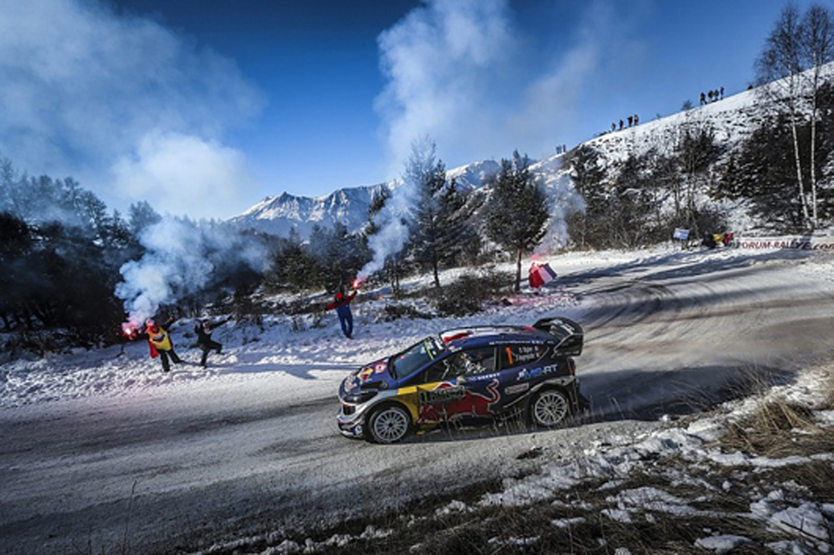 【WRC】 ラリー・モンテカルロ 3日目：オジェが首位、ラトバラが3位に浮上