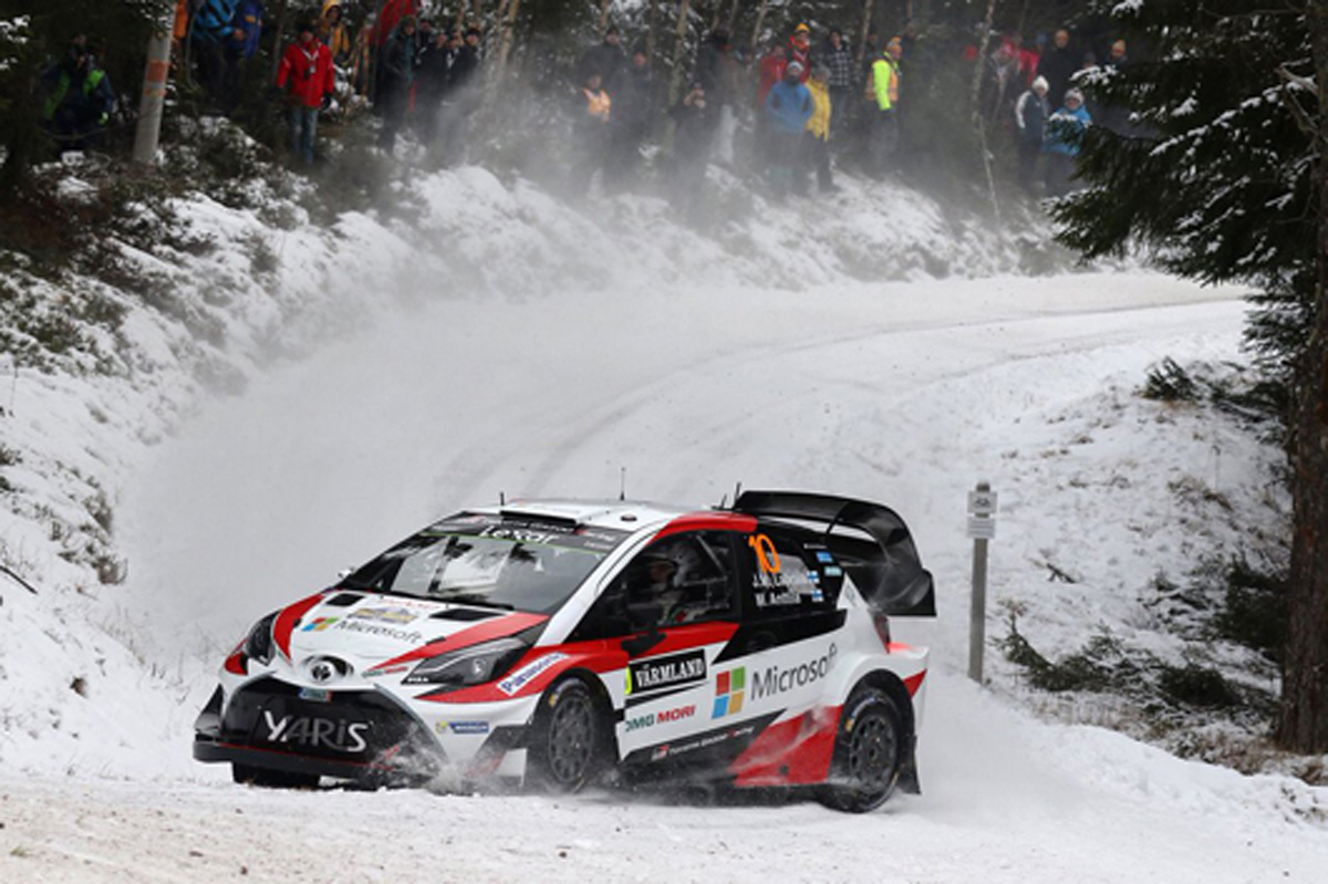 【WRC】 ラリー・スウェーデン:トヨタのヤリ-マティ・ラトバラがデイ1首位