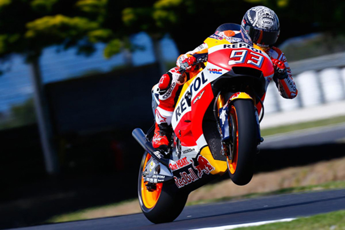 【MotoGP】 公式テスト1日目:マルク・マルケスがトップタイム