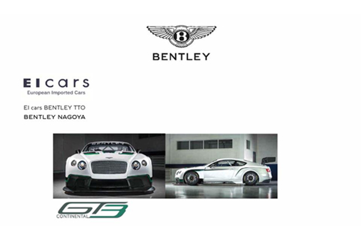 EIcars BENTLEY TTO ベントレー コンチネンタルGT3