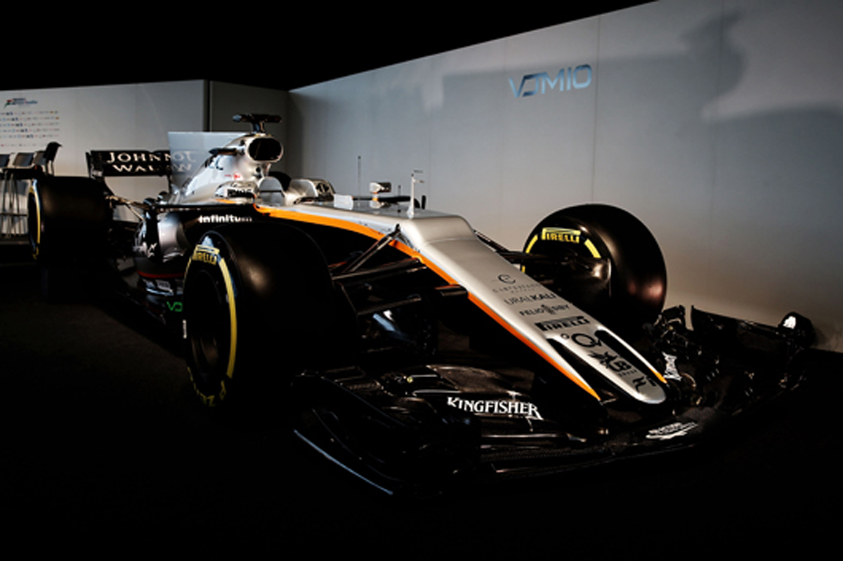 フォース・インディア VJM10:衝撃の新・鼻孔ノーズ