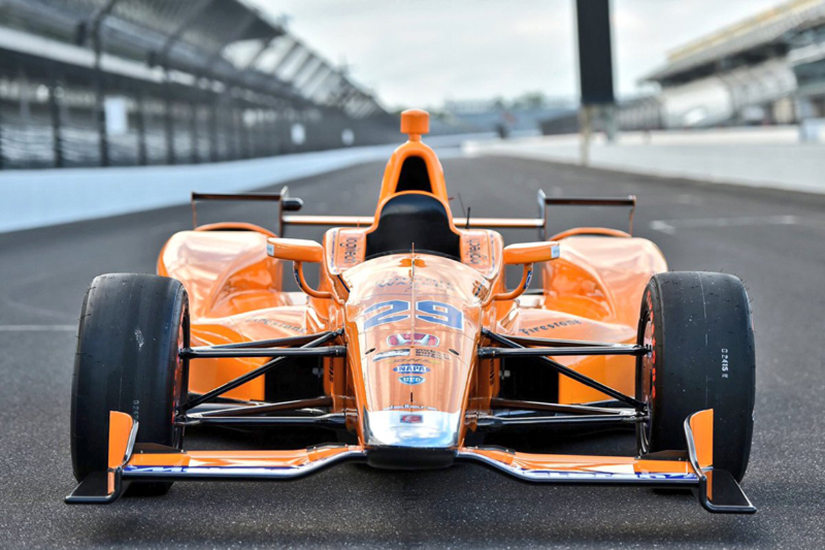 マクラーレン・ホンダ・アンドレッティ、インディ500のマシンカラーを発表