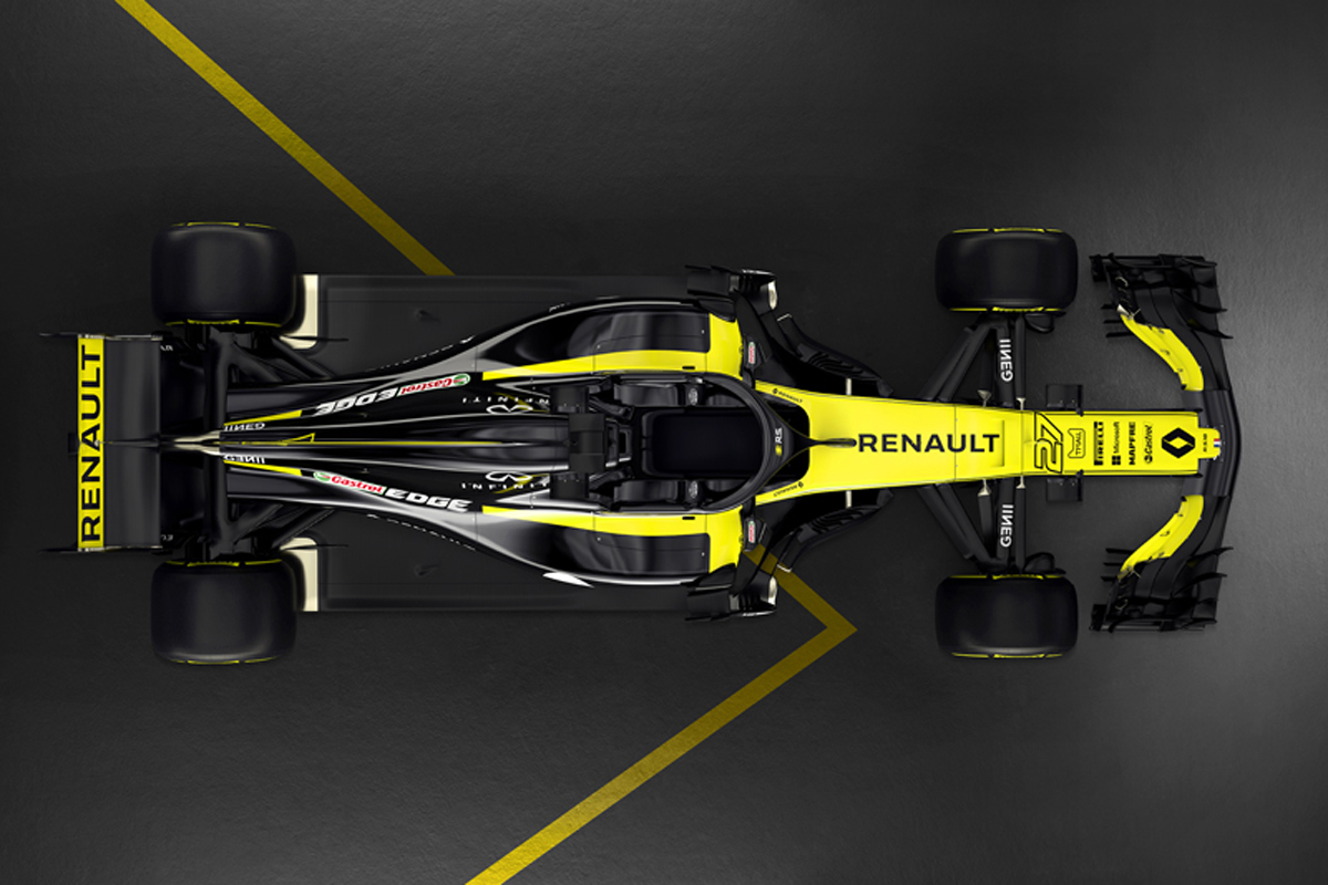 ルノー R.S.18 （トップ）