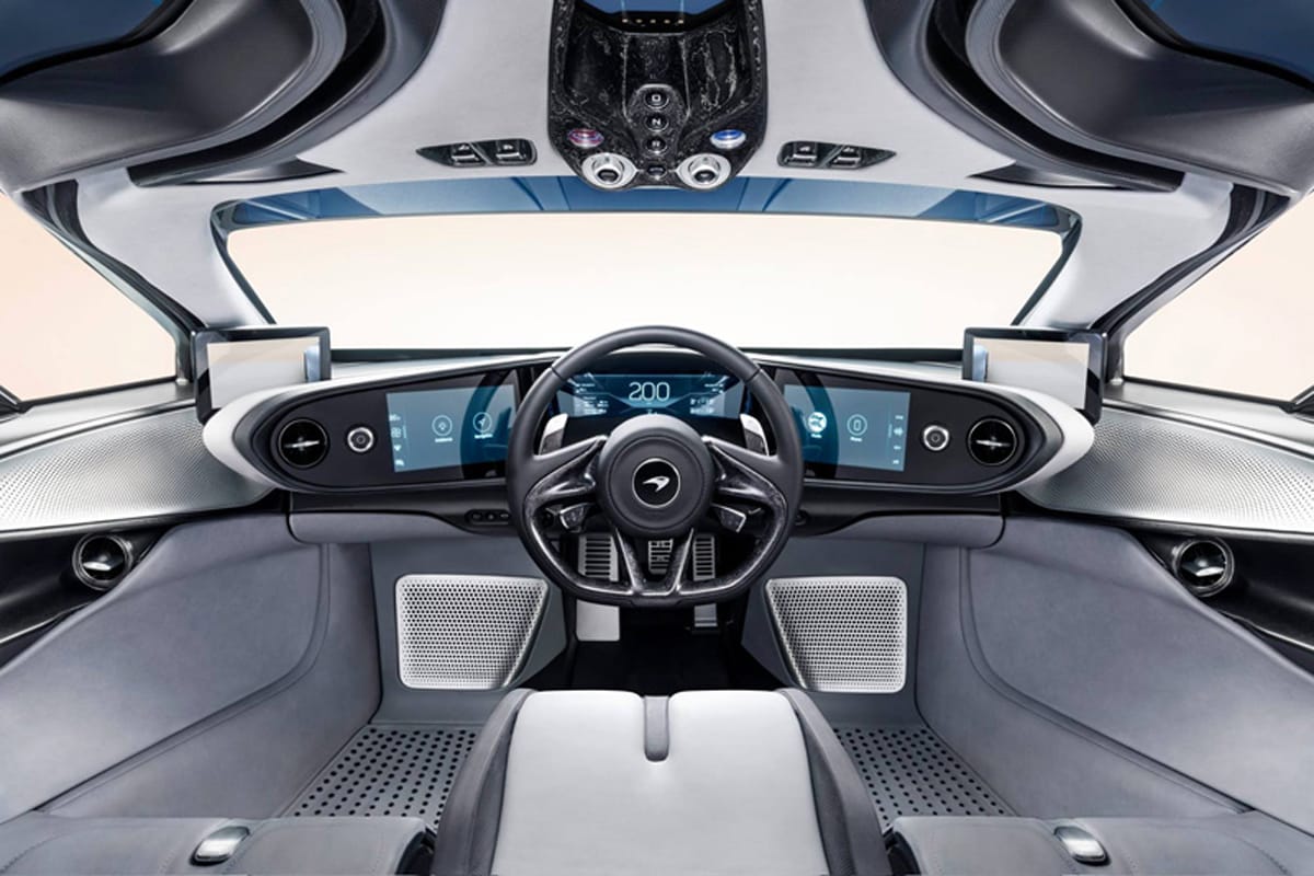McLaren Speedtail インテリア
