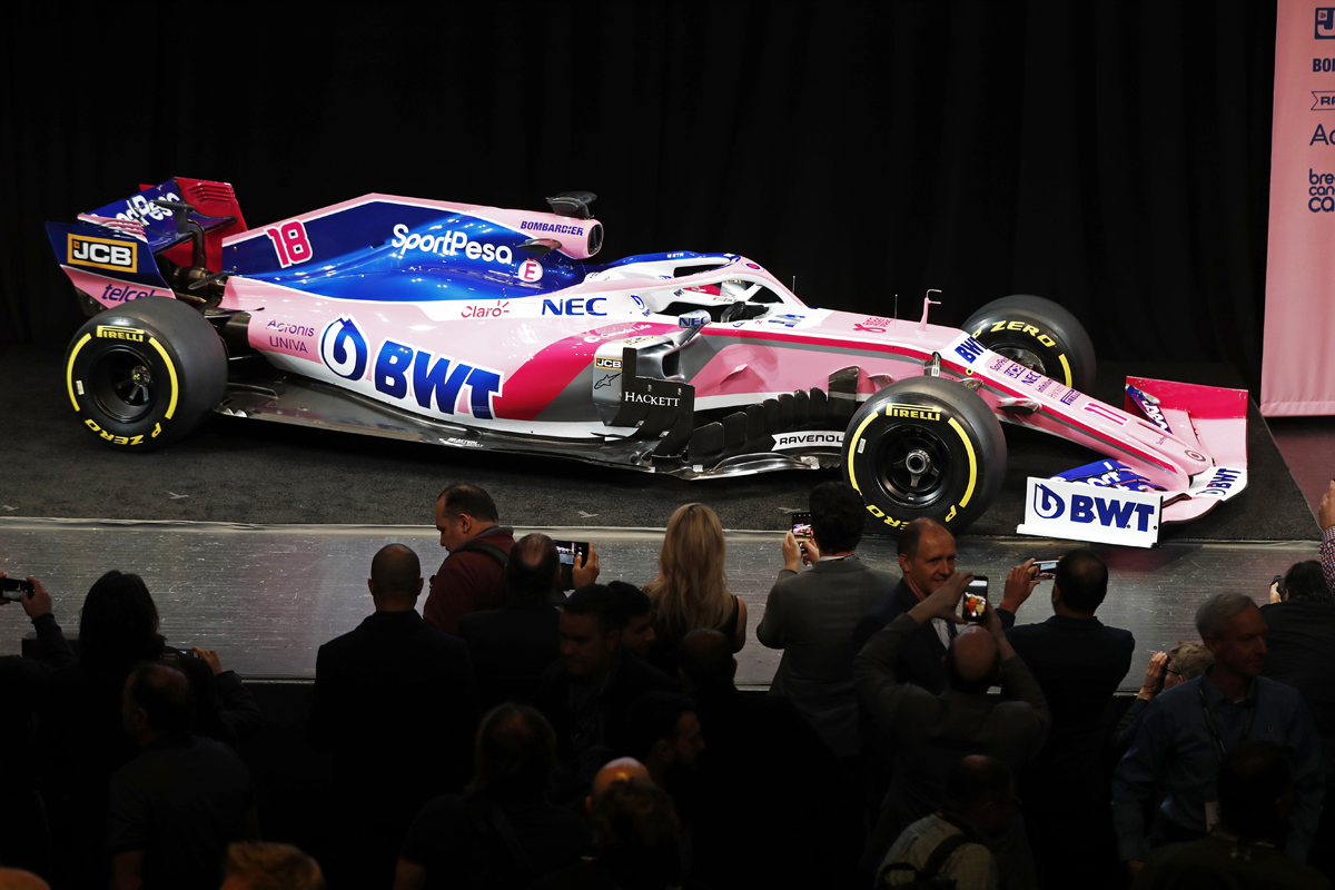 レーシングポイント 2019年F1マシン カラーリング（3）