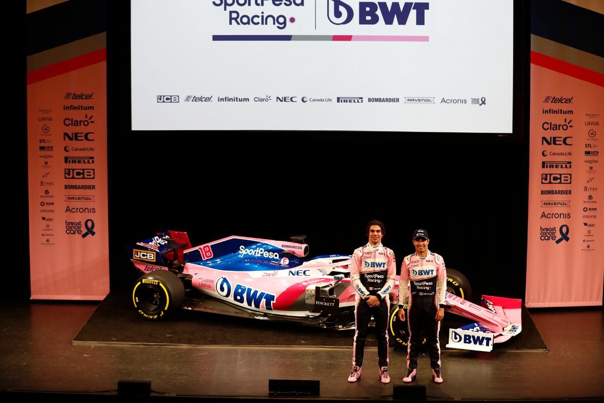 レーシングポイント 2019年F1マシン カラーリング（6）
