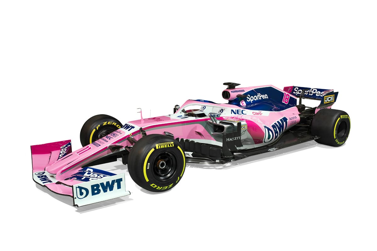 レーシングポイント 2019年F1マシン カラーリング（17）