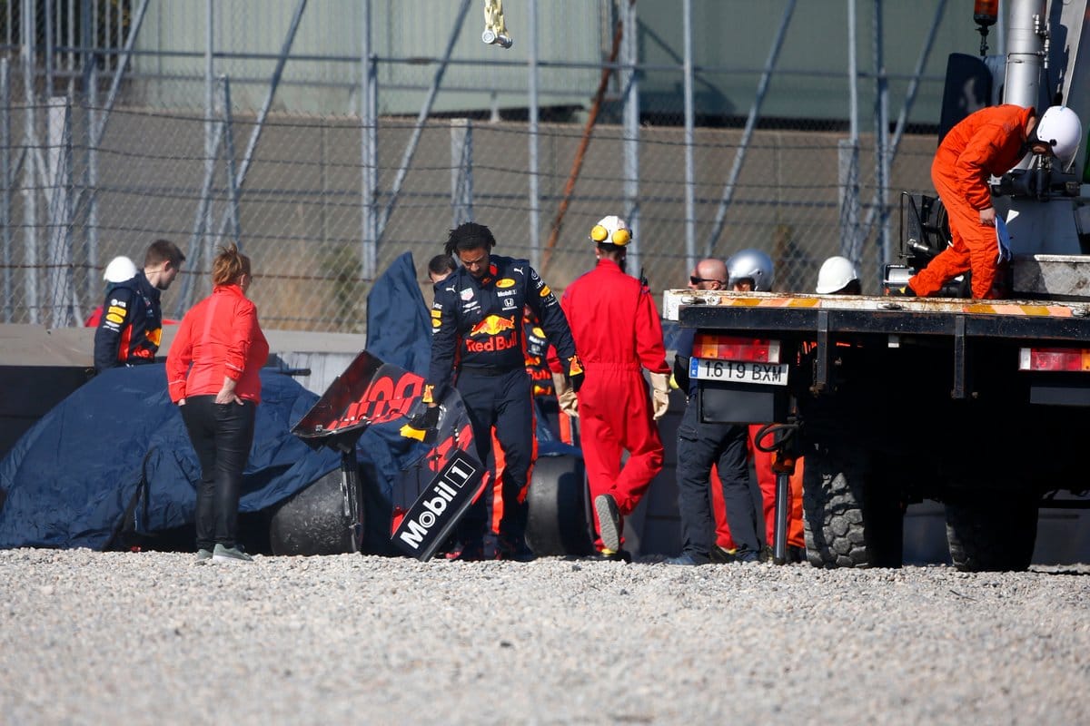 Pierre Gasly Crash