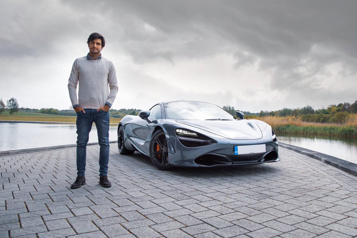 カルロス・サインツ マクラーレン・720S