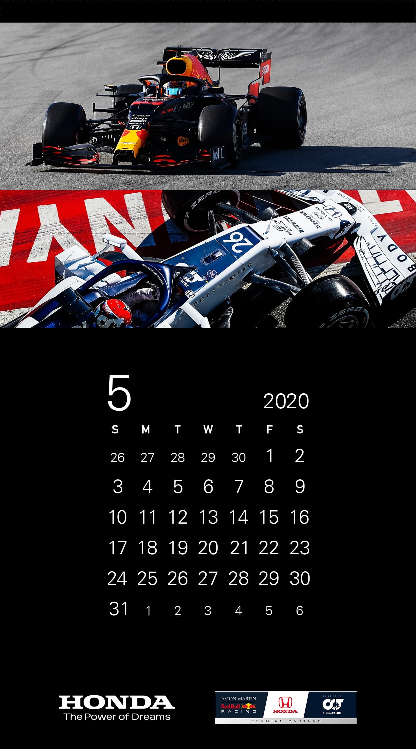ホンダF1 壁紙(スマホ)