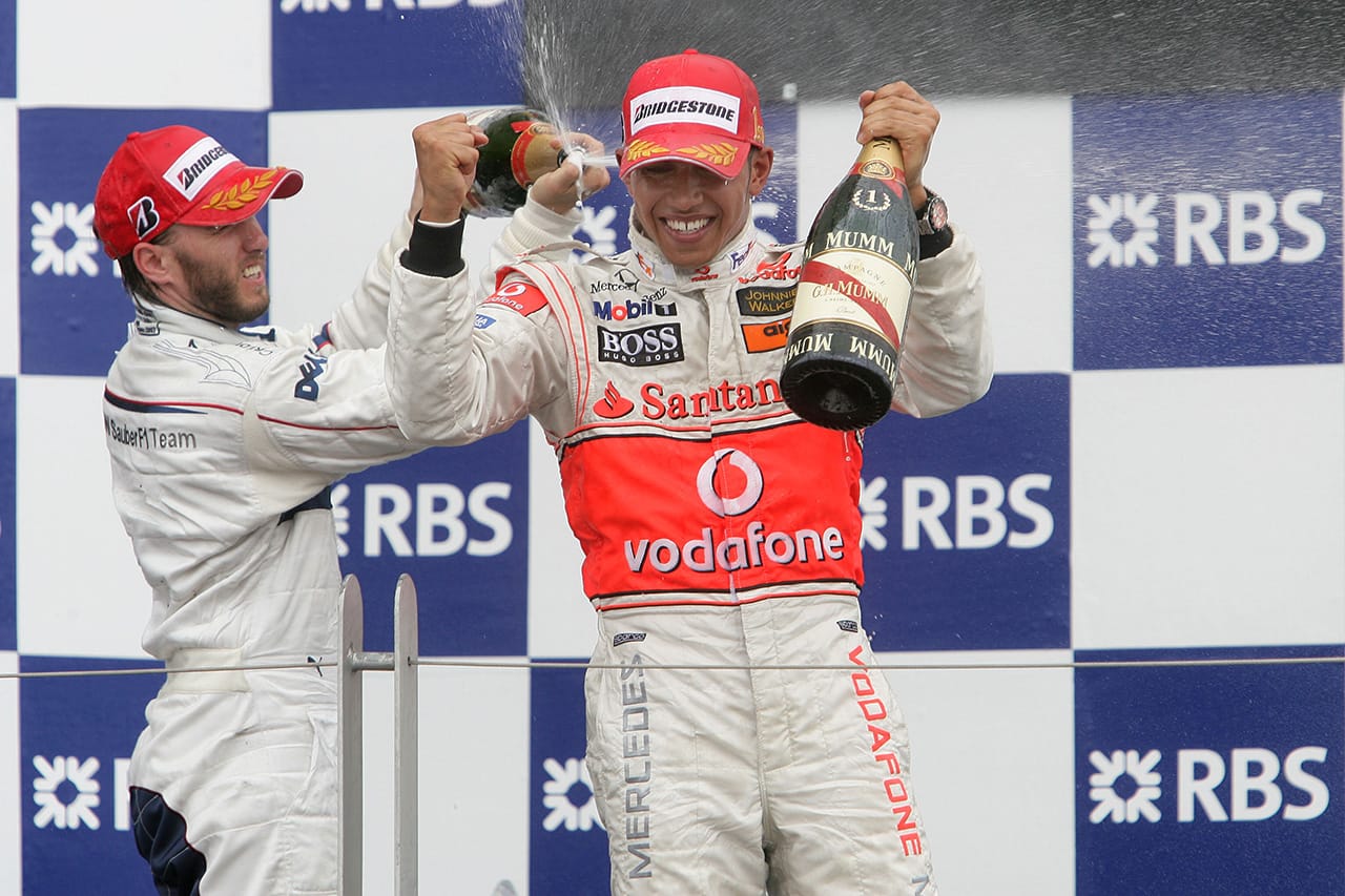 ルイス・ハミルトン 表彰台 (2007年のF1世界選手権)