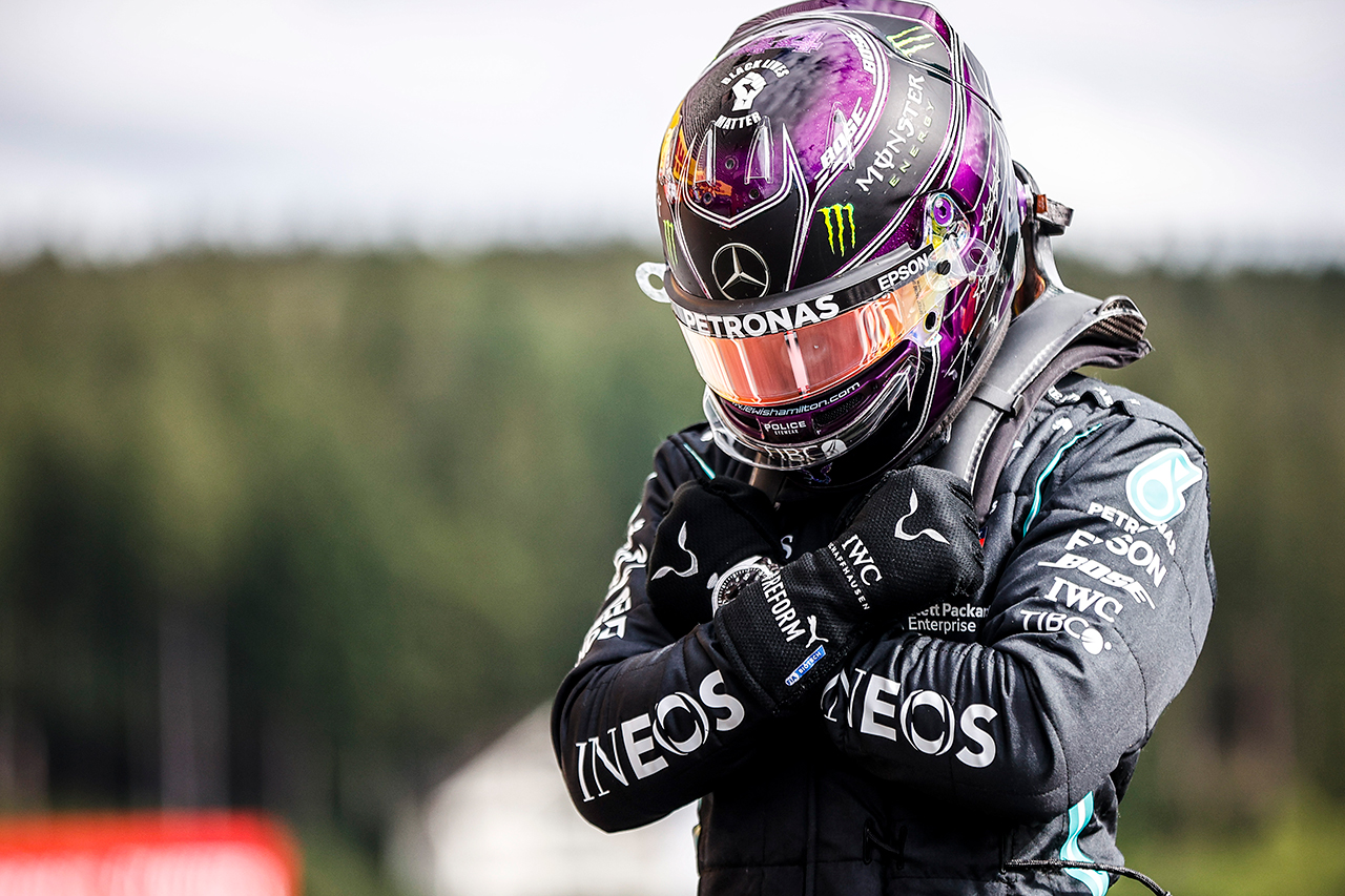 ルイス・ハミルトン、チャドウィック・ボーズマンに捧げるポール / メルセデス F1ベルギーGP 予選