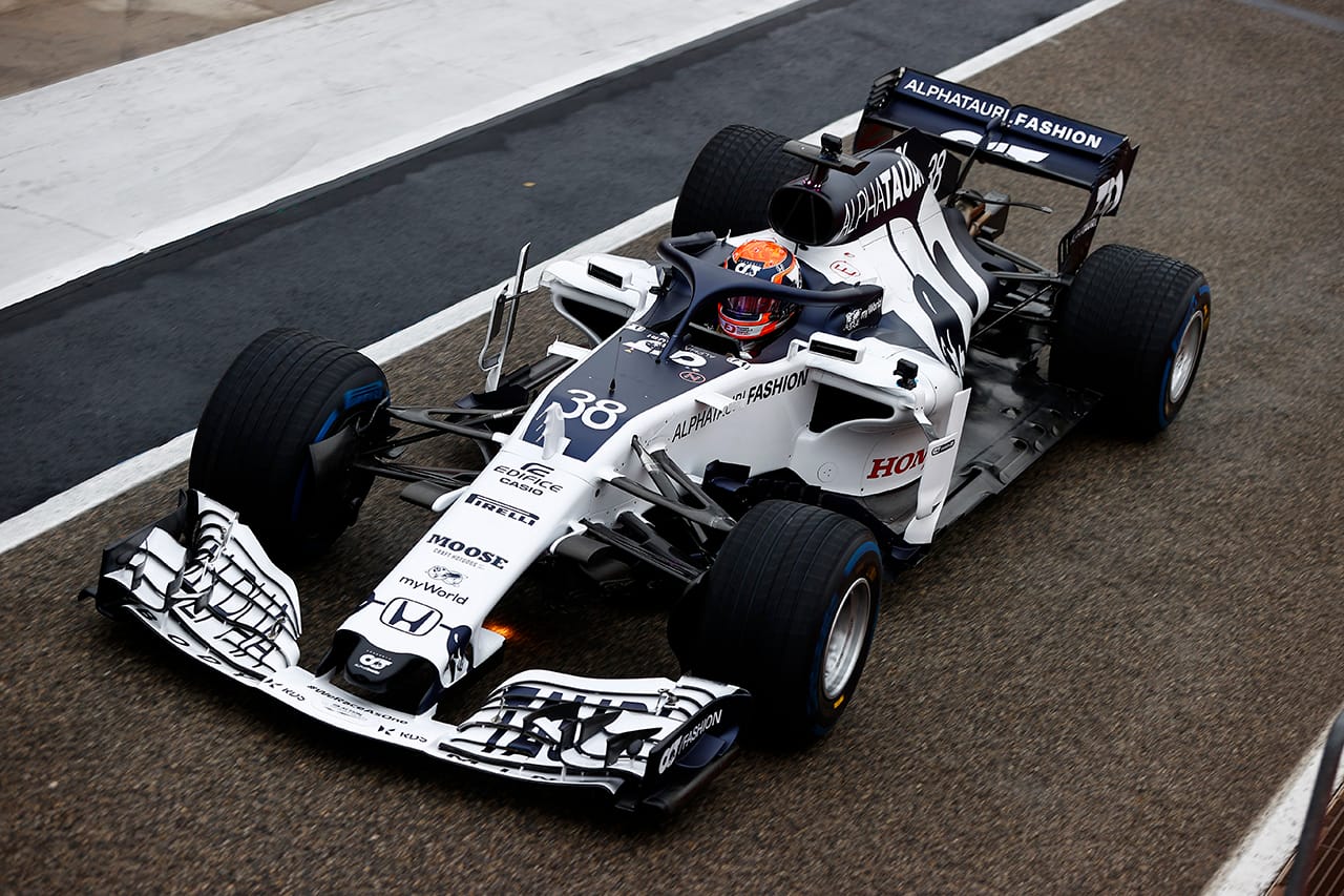 角田裕毅 アルファタウリ・ホンダ F1テスト⑤