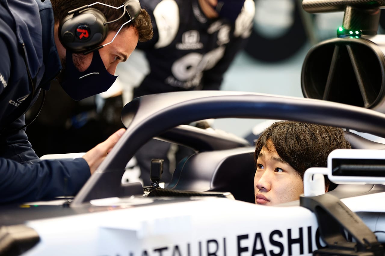 角田裕毅 アルファタウリ・ホンダ F1テスト⑨