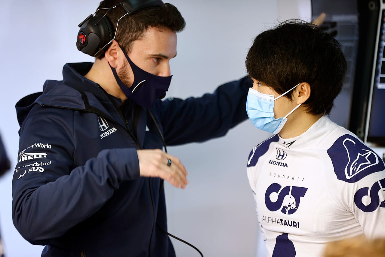 角田裕毅 アルファタウリ・ホンダ F1テスト⑩