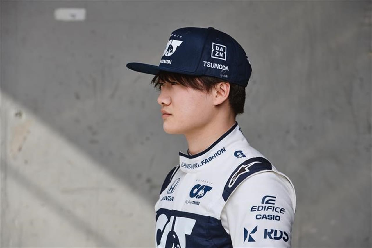 角田裕毅 アルファタウリ・ホンダF1 DAZN