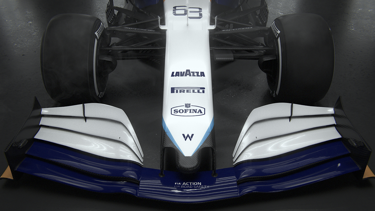 ウィリアムズF1 FW43B 画像（2021年F1マシン）