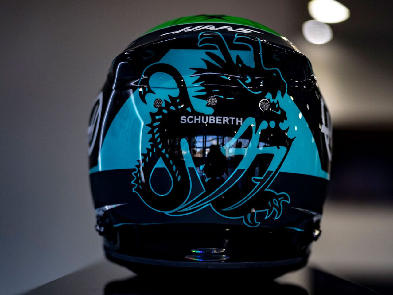 ミック・シューマッハ 2022年 ヘルメット / ハースF1チーム