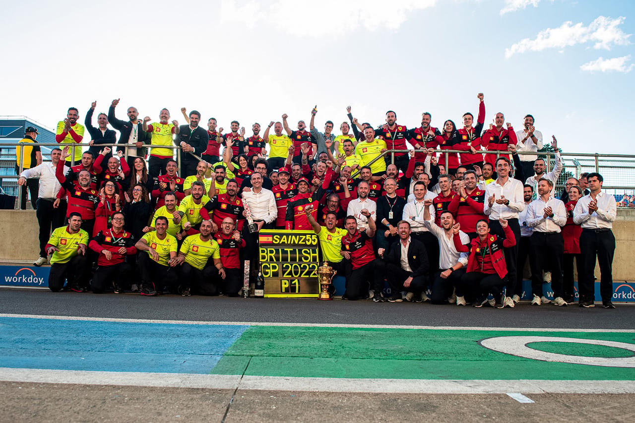 カルロス・サインツJr. スクーデリア・フェラーリ 2022 F1 イギリスグランプリ