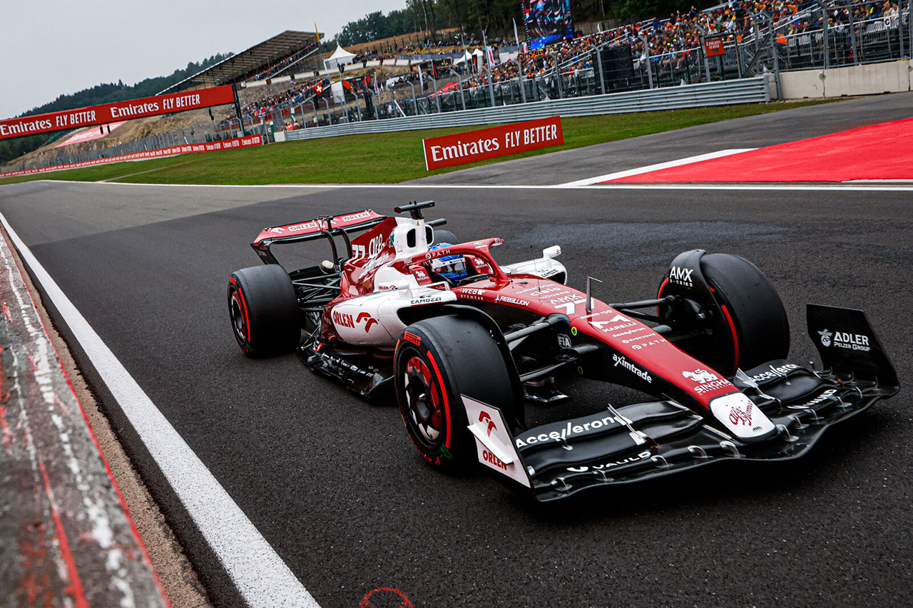 バルテリ・ボッタス アルファロメオ・レーシング F1 ベルギーグランプリ