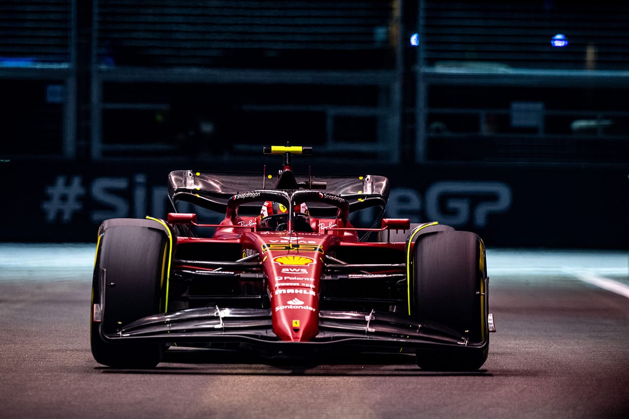 カルロス・サインツJr. スクーデリア・フェラーリ F1 シンガポールグランプリ