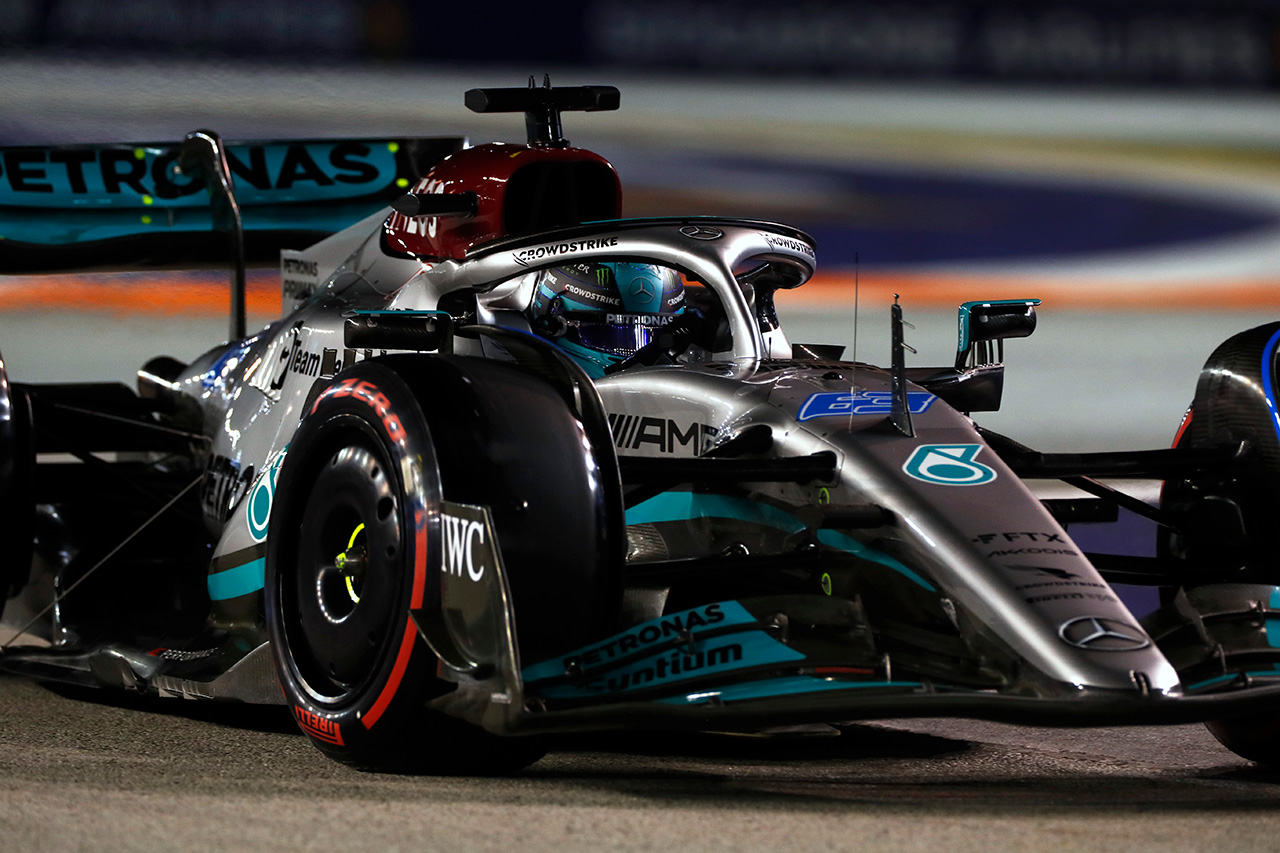 ジョージ・ラッセル メルセデスAMG・ペトロナス・モータースポーツ F1 シンガポールグランプリ