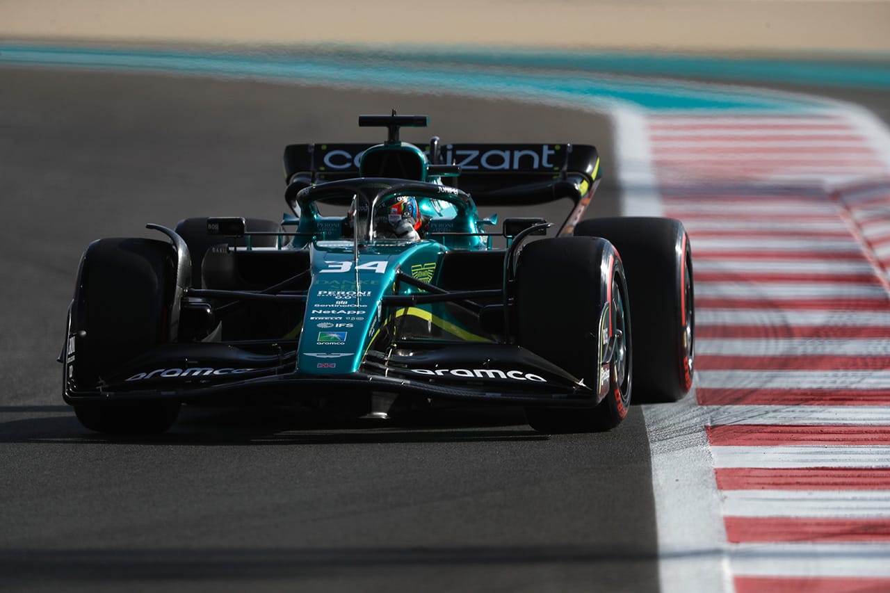 フェリペ・ドルゴビッチ アストンマーティン F1 アブダビグランプリ