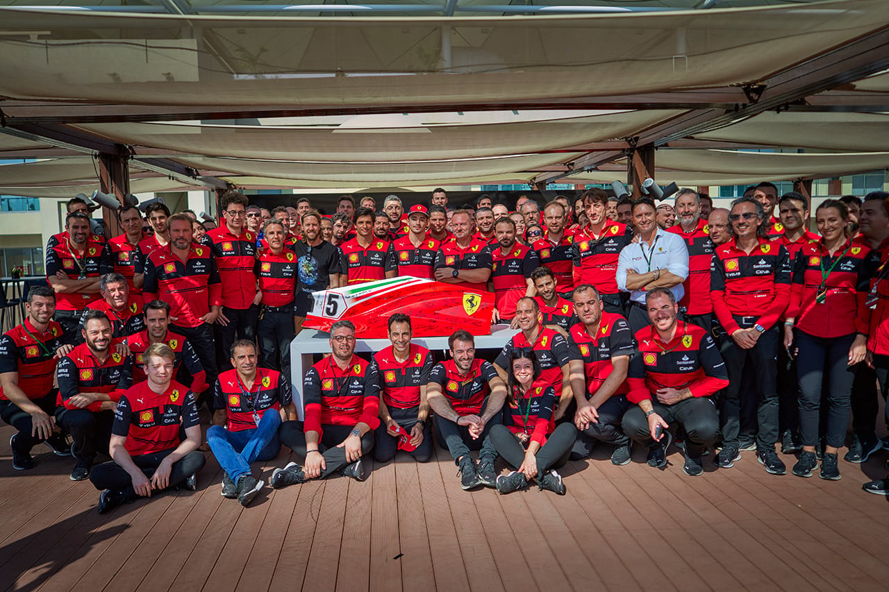 フェラーリ セバスチャン・ベッテル 2022 F1 アブダビGP Scuderia Ferrari 2022 F1 Abu Dhabi Grand Prix
