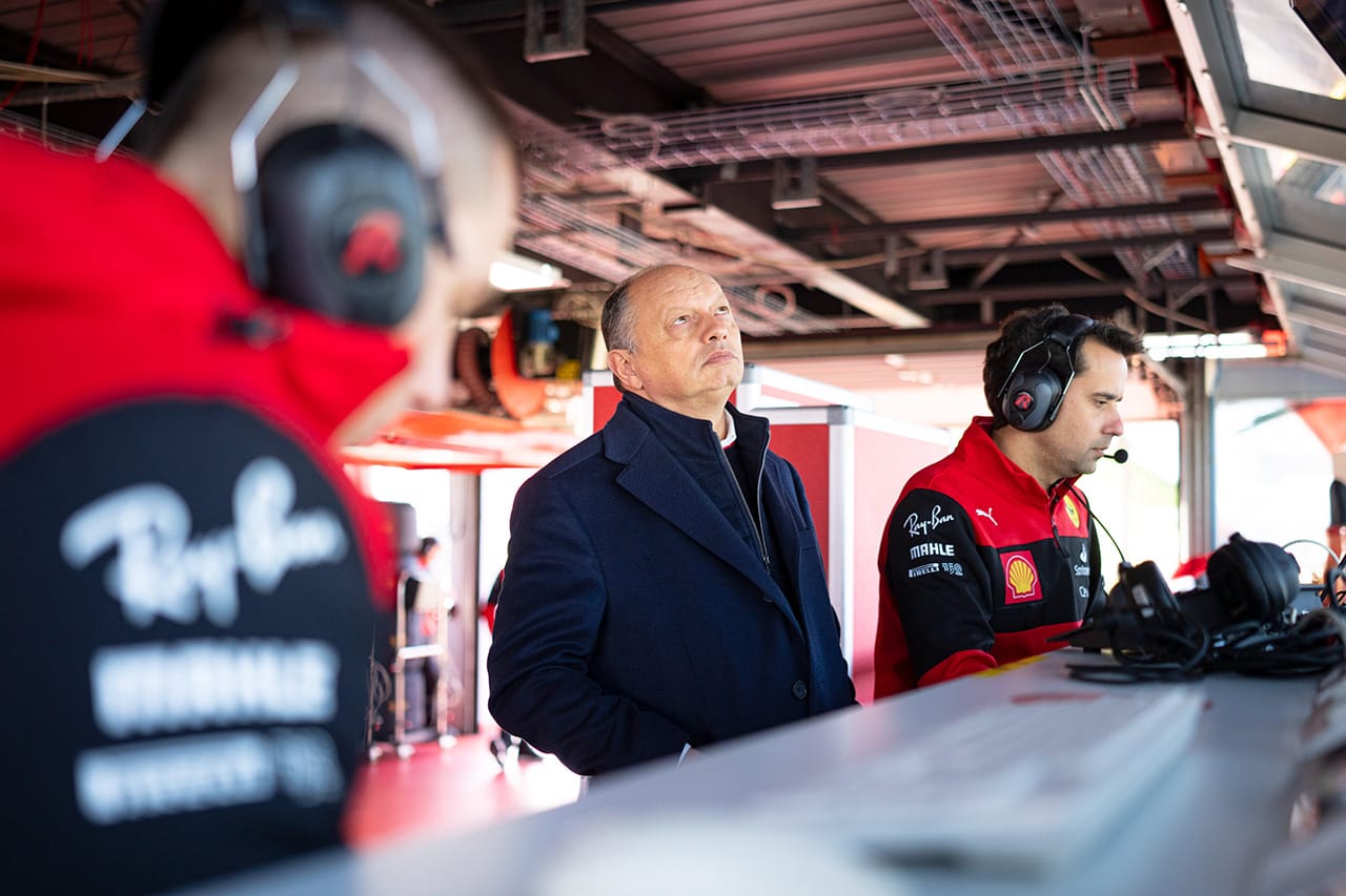フレデリック・バスール スクーデリア・フェラーリ F1チーム代表