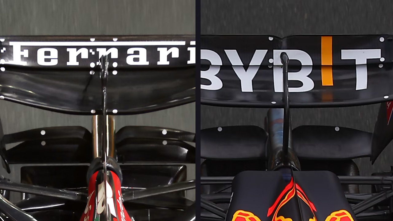レッドブルF1 RB19 ビームウイング