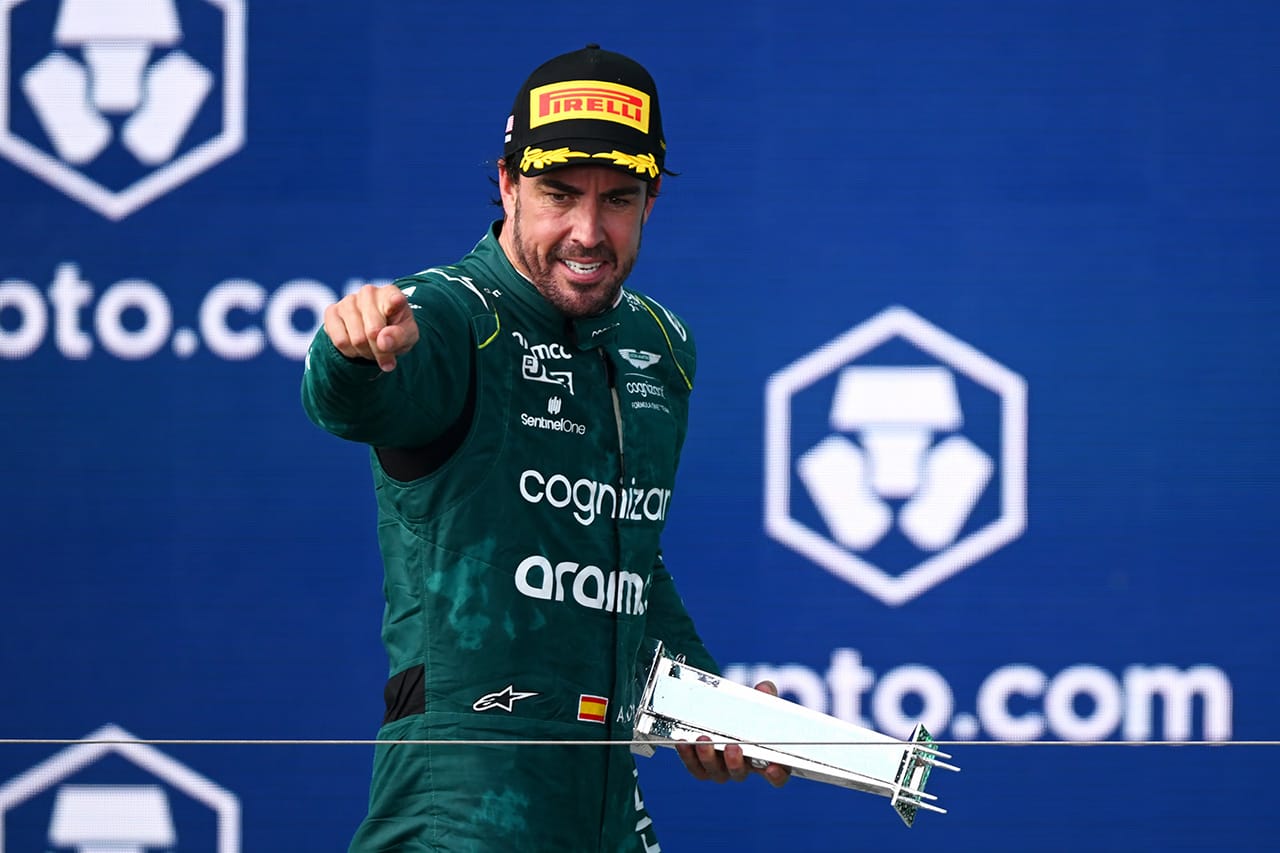フェルナンド・アロンソ アストンマーティン・コグニザント・フォーミュラワンチーム F1 ホンダ