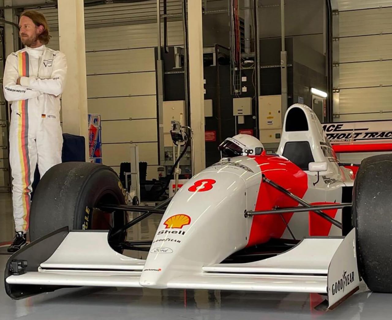 セバスチャン・ベッテル F1 マクラーレン MP4/8