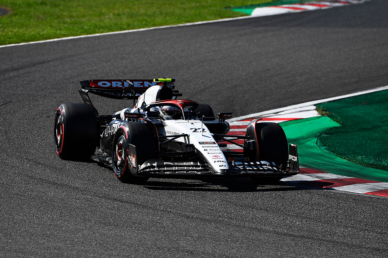 角田裕毅 F1日本GP スクーデリア・アルファタウリ