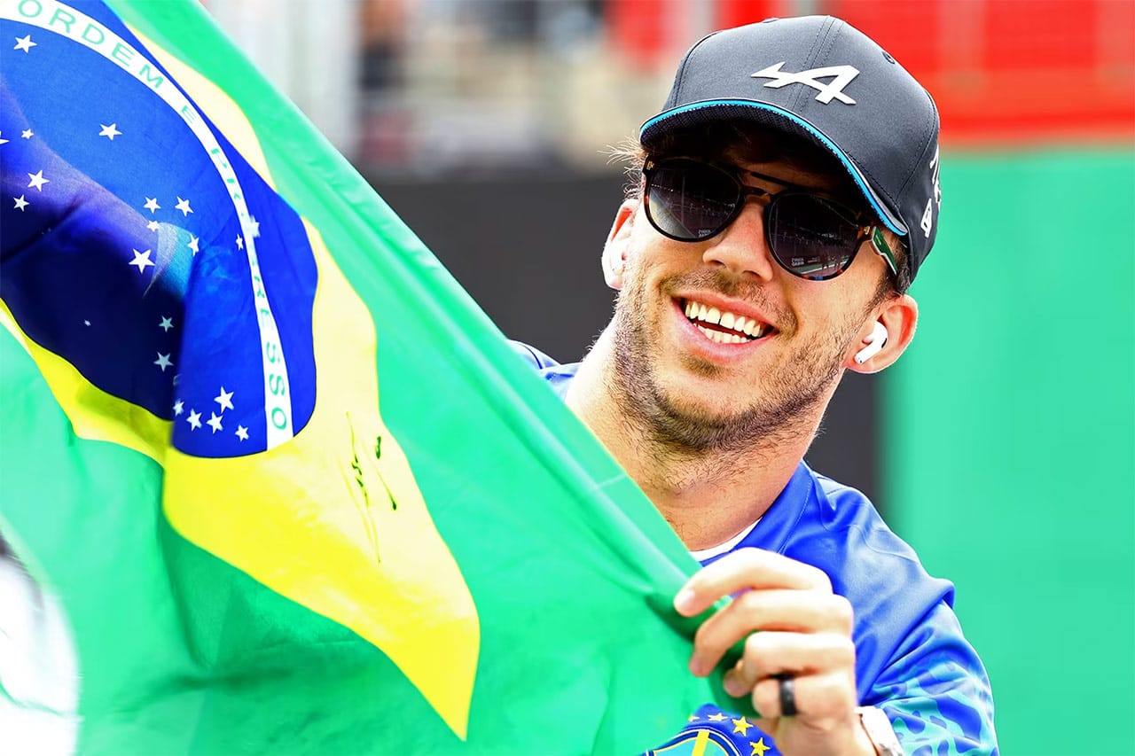 ピエール・ガスリー アルピーヌF1チーム ブラジルグランプリ