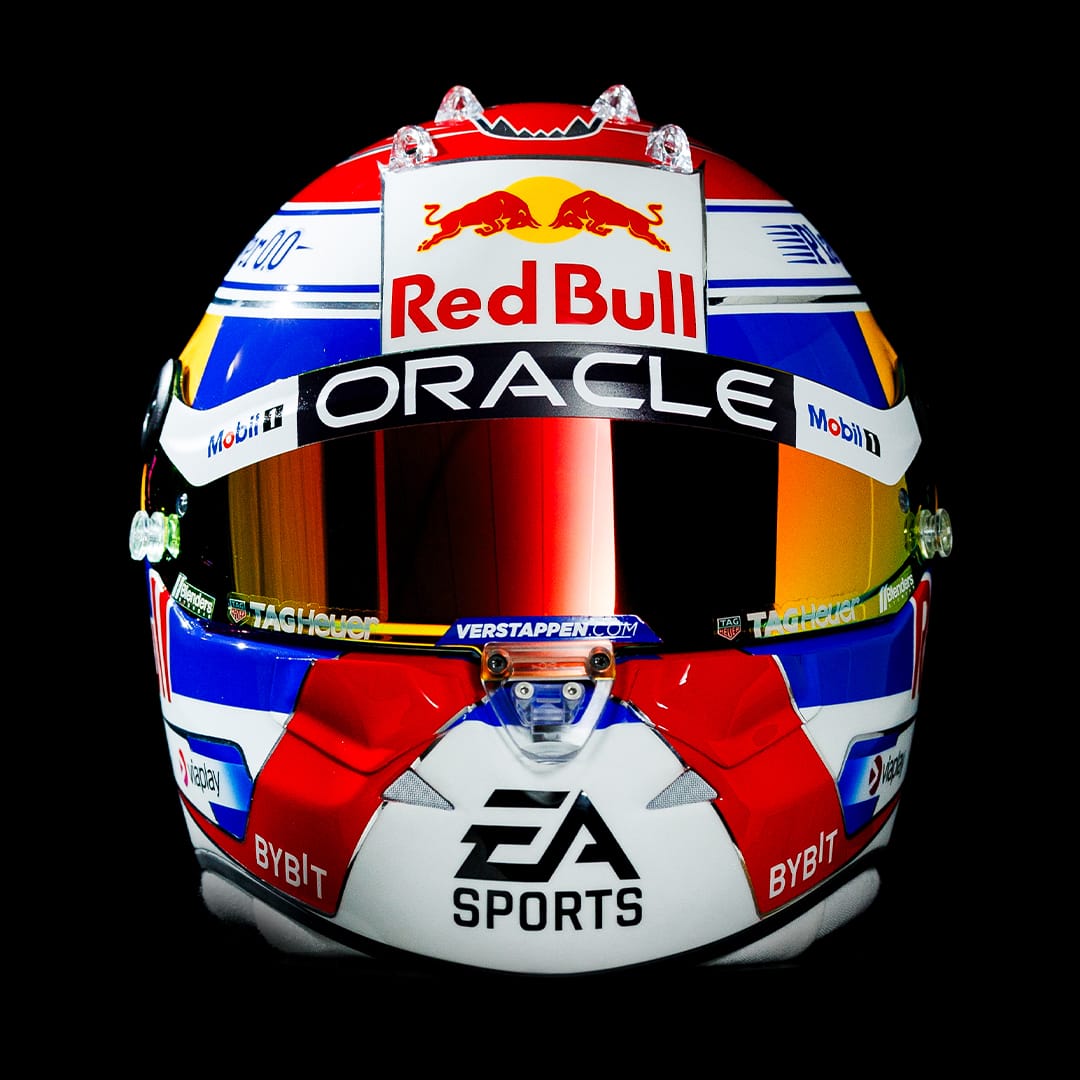 マックス・フェルスタッペン 2024年 F1ヘルメット レッドブル・レーシング