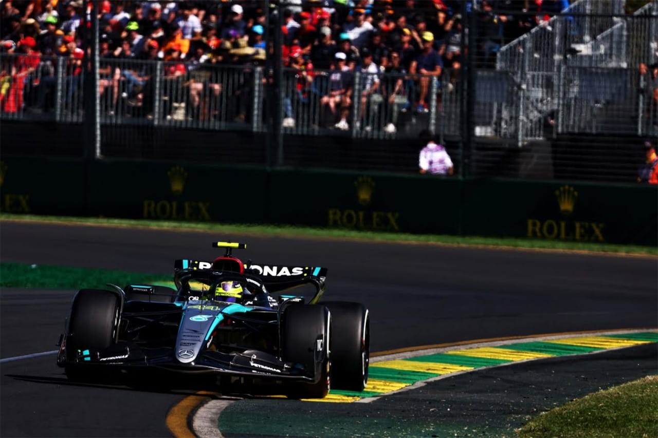 ルイス・ハミルトン メルセデスAMG・ペトロナス・モータースポーツ F1 オーストラリアGP