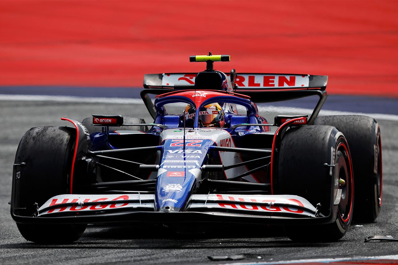 角田裕毅 F1オーストリアGP