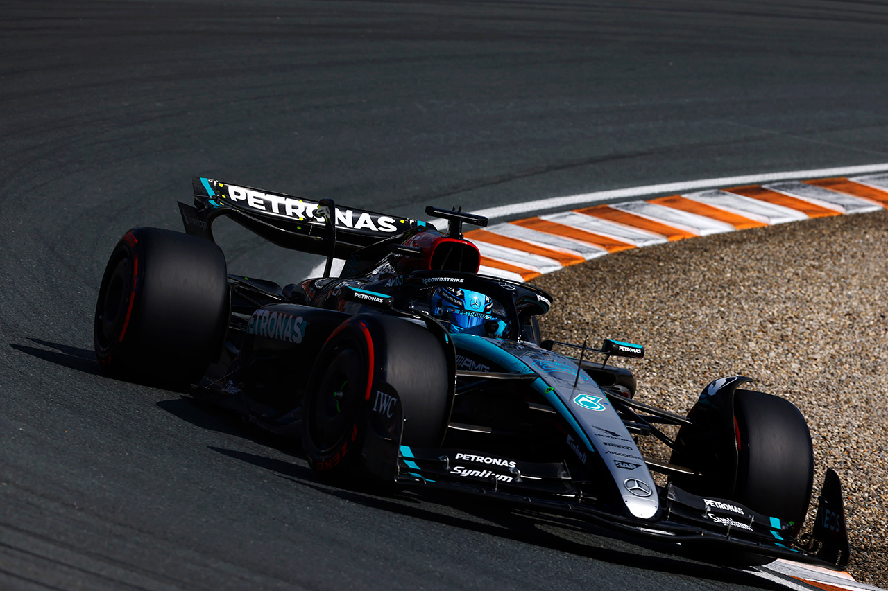ジョージ・ラッセル(メルセデスAMG・ペトロナス・モータースポーツ) 2024年F1 オランダGP