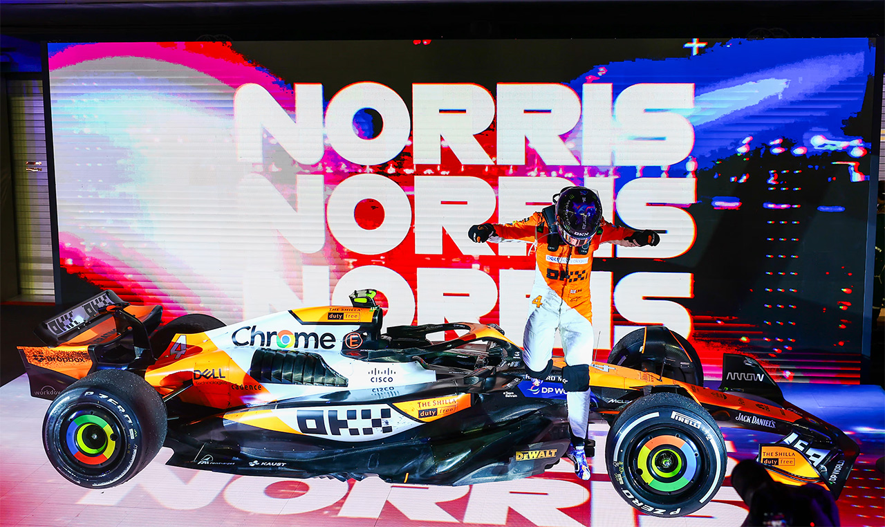 F1シンガポールGP ランド・ノリス(マクラーレン)