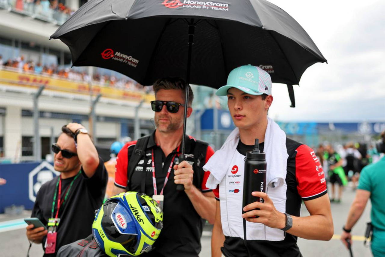 オリバー・ベアマン ハースF1チーム