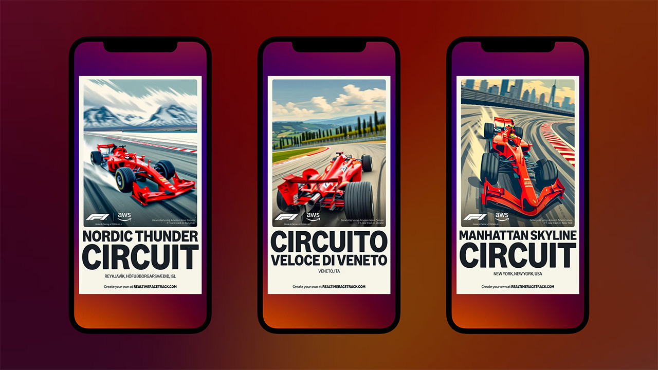 F1 アマゾン・ウェブ・サービス