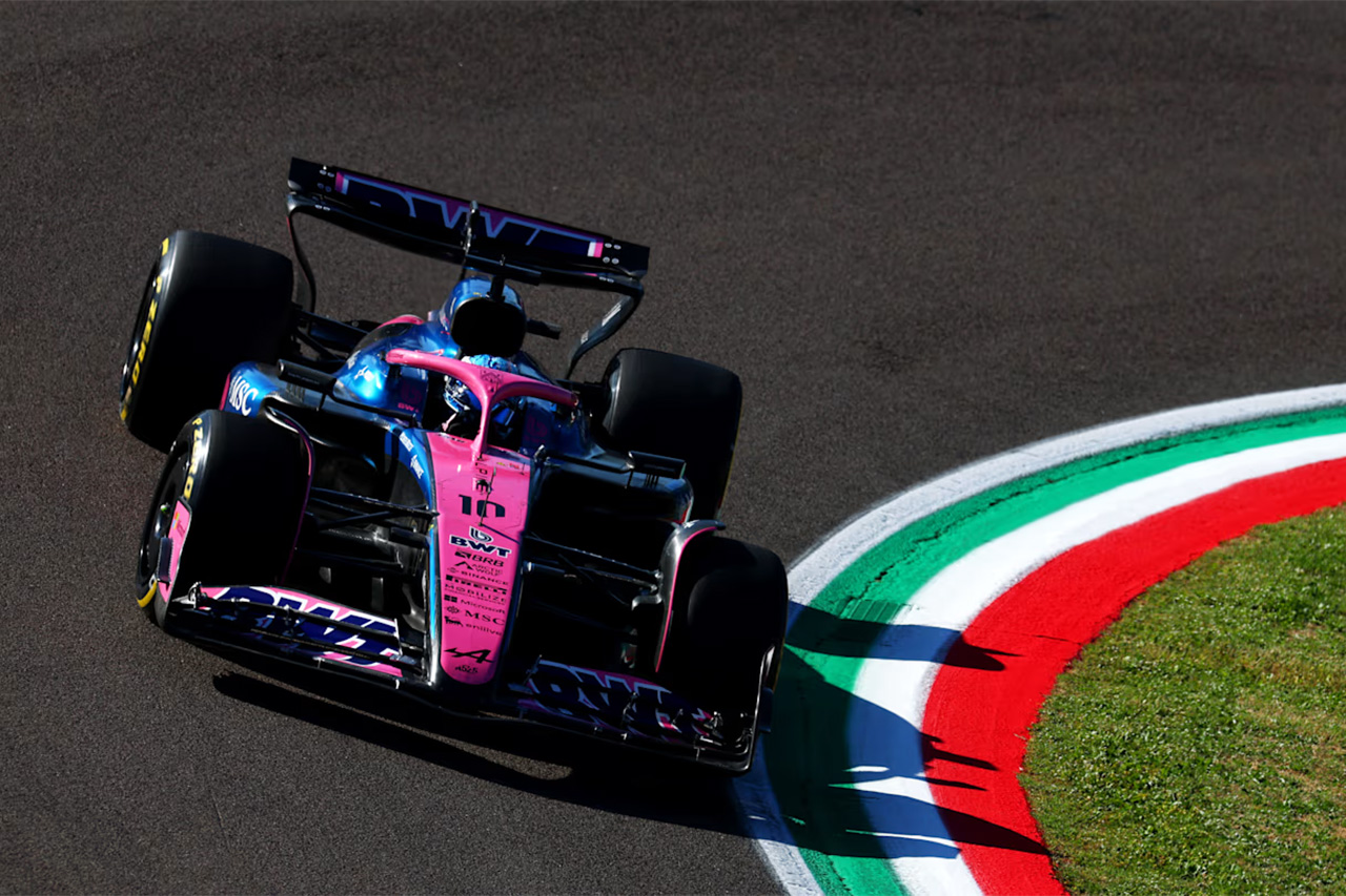 ピエール・ガスリー アルピーヌF1チーム エミリア・ロマーニャGP