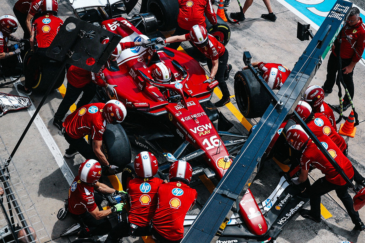 エミリア・ロマーニャGP F1 シャルル・ルクレール スクーデリア・フェラーリ