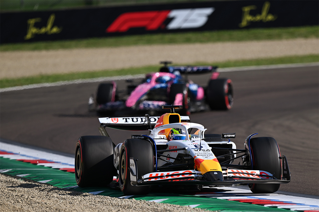 アイザック・ハジャー F1 エミリア・ロマーニャGP ビザ・キャッシュアップ・RB・フォーミュラワン・チーム