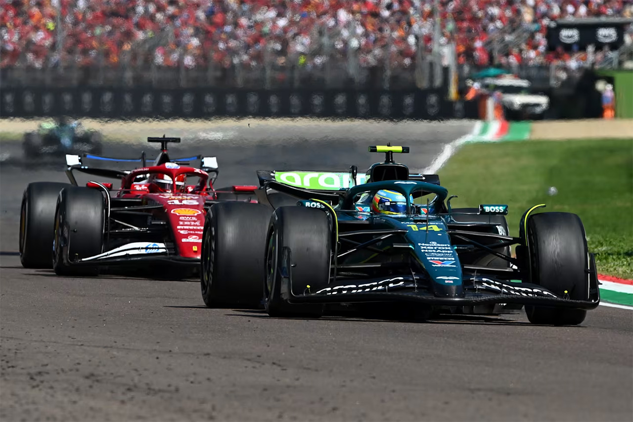 フェルナンド・アロンソ F1 エミリア・ロマーニャGP アストンマーティン・コグニザント・フォーミュラワンチーム
