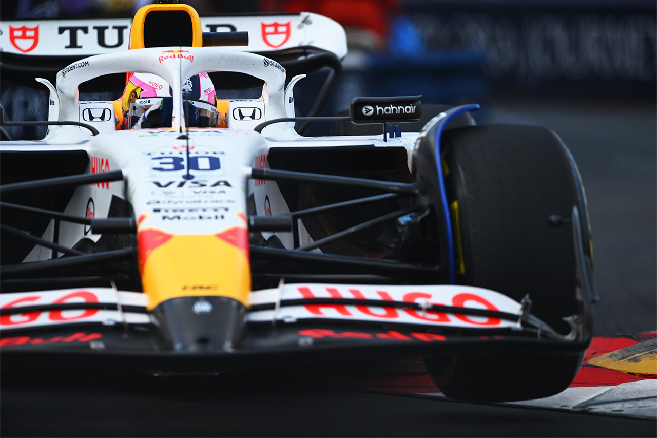 リアム・ローソン（ビザ・キャッシュアップ・RB・フォーミュラワン・チーム） モナコGP F1