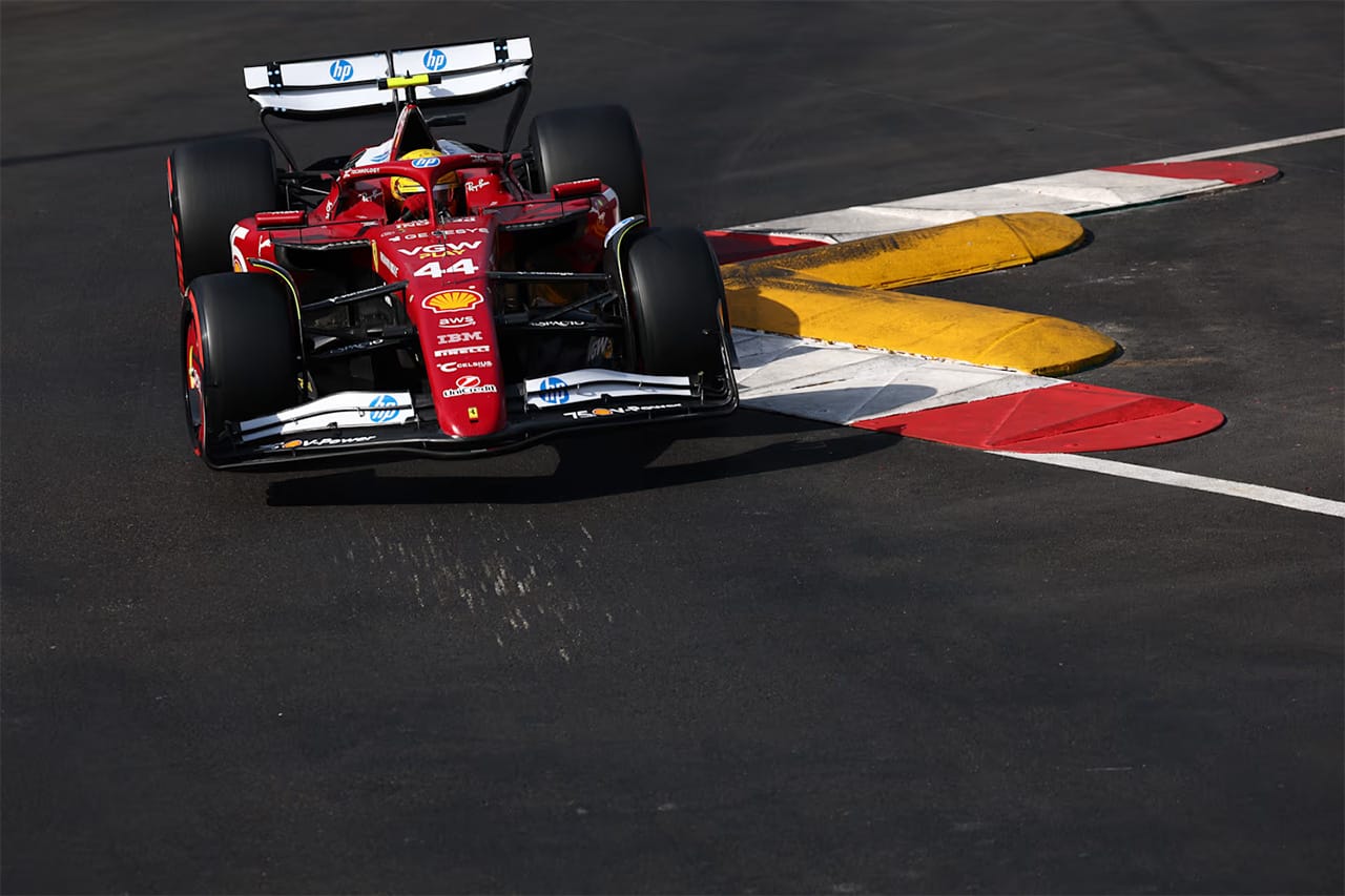 ルイス・ハミルトン モナコGP F1 スクーデリア・フェラーリ