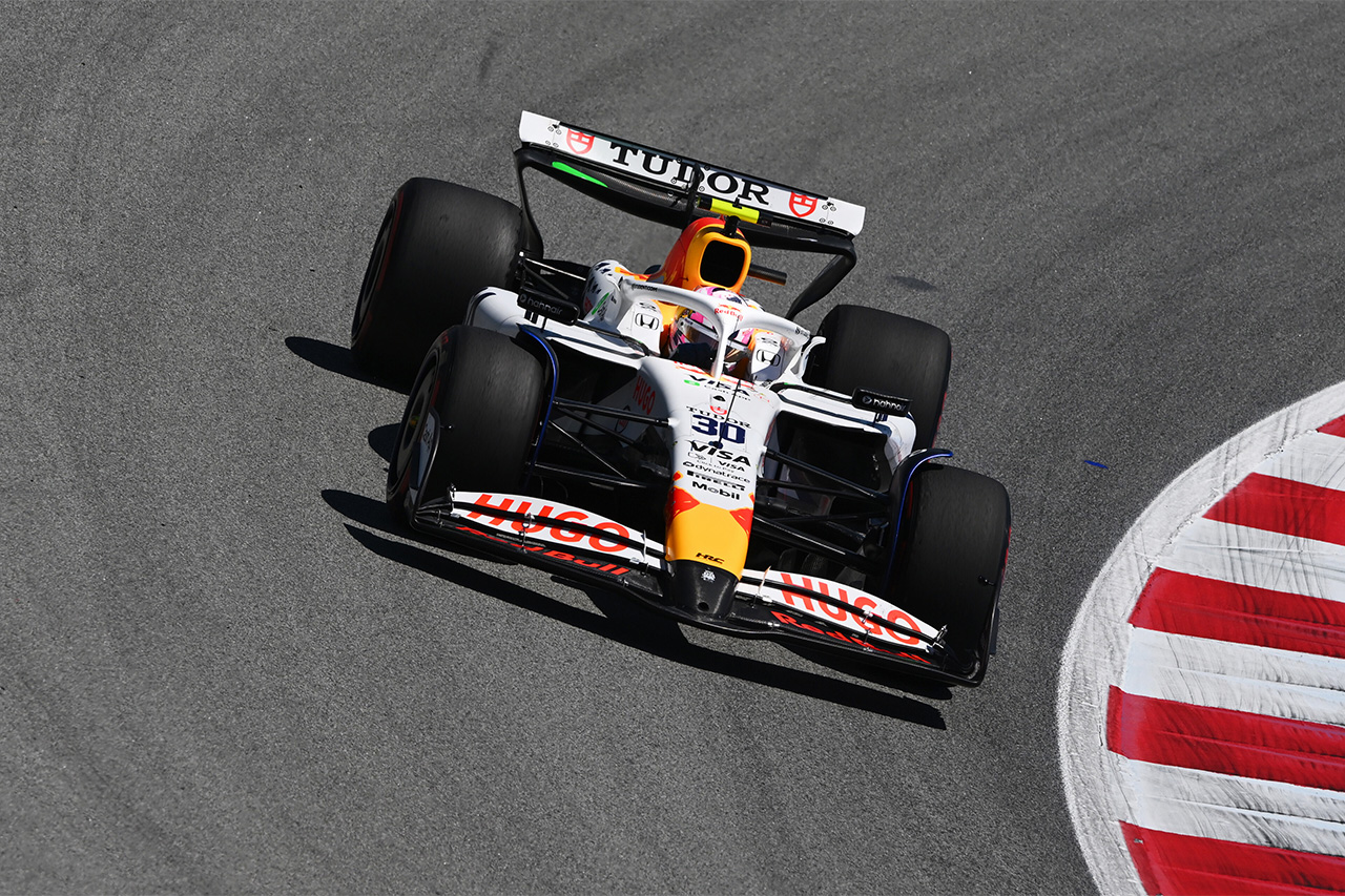 リアム・ローソン スペイングランプリ F1 ビザ・キャッシュアップ・RB・フォーミュラワン・チーム