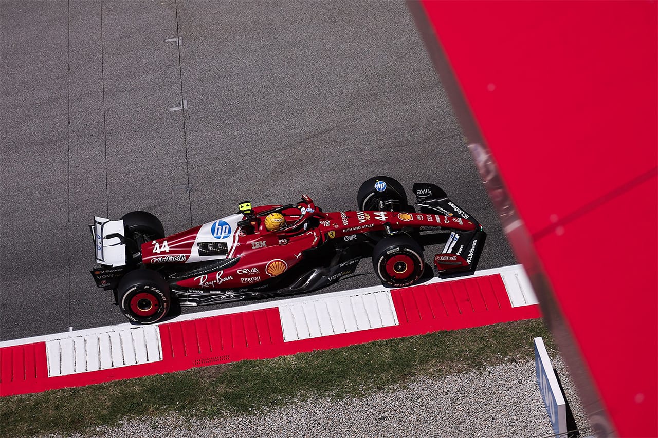 ルイス・ハミルトン スペインGP F1 スクーデリア・フェラーリ