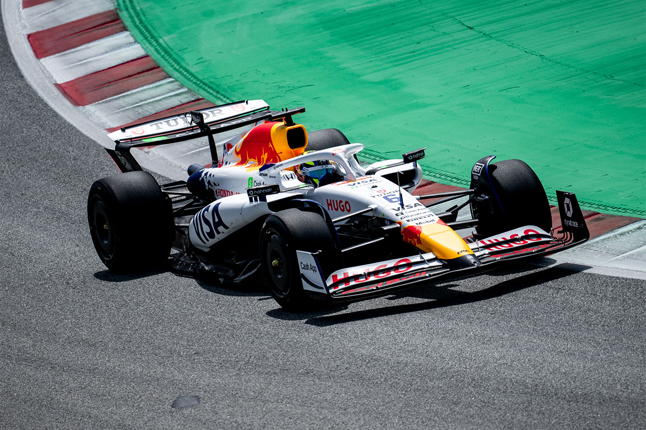 アイザック・ハジャー F1 タイヤ
